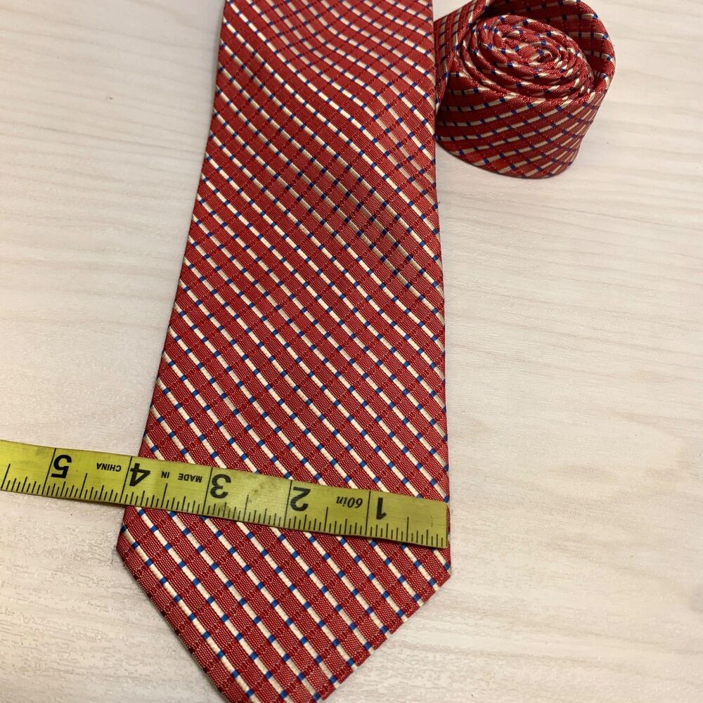 Ermenegildo Zegna Pink 100% Silk Neck Tie Pink Italy Mens - Picture 2 of 6